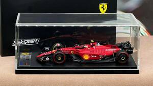 ルックスマートLOOKSMART フェラーリ FERRARI 1:43 F1-75 Carlos Sainz バーレーンBAHRAIN 2022 LSF1042