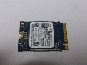 TOSHIBA 東芝 SSD M.2 NVMe Type2230 Gen 3x4 512GB 電源投入回数507回 使用時間1279時間 正常99% KBG40ZNS512G 中古品です⑤