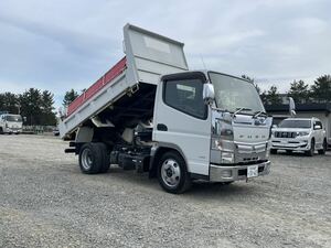 平成27年　三菱ふそう　キャンター　2tダンプ　走行距離27000km 各所メッキパーツ　車検付き　シート付き