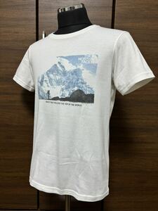 THE NORTH FACE(ザ・ノースフェイス） S/S グラフィックプリントTシャツ NT31446 ホワイト L GOLDWIN正規品