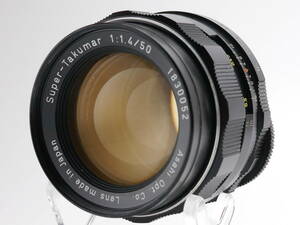 ★希少品★ PENTAX ペンタックス SUPER TAKUMAR 50mm F1.4 後期 #R991#0066#0059