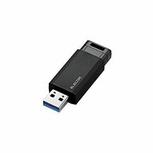 【新品】【5個セット】 エレコム USBメモリー/USB3.1（Gen1）対応/ノック式/オートリターン機能付/8GB/ブラック MF-PKU3008