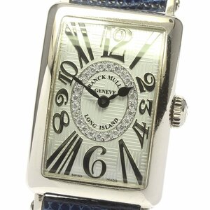 ★箱・保証書付【FRANCK MULLER】フランクミュラー ロングアイランド アンサンブル K18WG 902QZRELV-RCD1R クォーツ レディース【ev20】