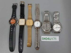 0404U171　時計　腕時計　ジャンク品　おまとめ　SEIKO　GIVENCHY　刻印あり