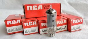 6AU6 RCA 元箱入り6本セット