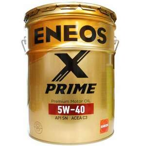 【送税込20980円】ENEOS エネオス X PRIME SP C3 5W-40 20L 100%化学合成油 ※法人・個人事業主様宛限定※