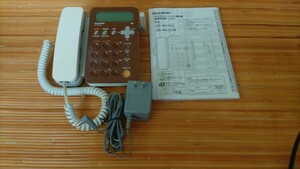 JD-N51CW コードレス電話機 SHARP　中古品