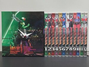 ■【DVD】仮面ライダーW(ダブル) 初回版全12巻セット // 1巻+12巻のみライナーノーツ欠品