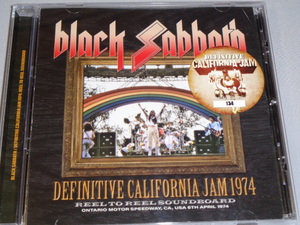 BLACK SABBATH/DEFENITIVE CALIFORNIA JAM 1974 CD