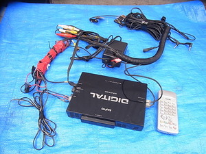 サンヨー SANYO 地デジチューナー NVP-DTA16NF B-CASカード リモコン付き　動作品　管H0401-12