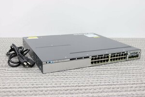 〇【スイッチングハブ】CISCO WS-C3750X-24T-S V06 初期化済