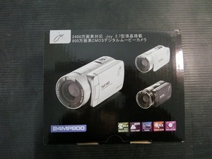 ♪♪ジョワイユ　JOYEUX 800万画素CMOSデジタルムービーカメラ　 24MP800 BK　ブラック　ビデオカメラ　未使用【6B02②】♪♪