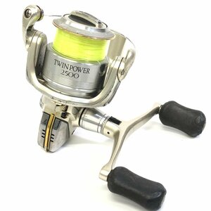 K シマノ ツインパワーMg 2500SDH スピニングリール ダブルハンドル | SHIMANO TWIN POWER Made in Japan Fishing reel バス釣り