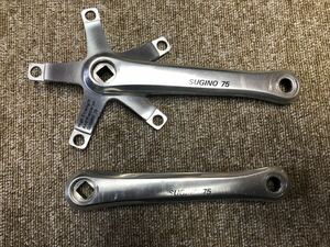 中古品 used SUGINO スギノ 75 ロードクランクのみ 長さ170㍉ PCD130 スクエアテーパー 検索用 SHIMANO DURA-ACE カンパ サンツアー