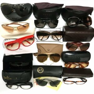 【1円～】Ray-Ban Dior GUCCI TIFFANY 13点まとめ売り サングラス・メガネ 度入り ジャンク◆送料800円～◆ ~5/19(日)終了 ◆質屋-9701