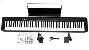 ☆2024年製 ほぼ未使用 極美品 CASIO カシオ 88鍵盤 電子ピアノ CDP-S100 BK