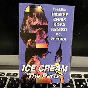 CD付 MIXTAPE DJ ICE CREAM THE PARTY HASEBE KOYA KEN-BO ZEEBRA★MURO KIYO KENSEI MISSIE MASTERKEY DEV LARGE KENTA