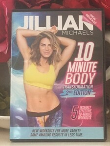 JILLIAN MICHAELS ジリアンマイケルズ-10 Minute Body Transformation 2nd Edition フィットネス エクササイズ ワークアウト DVD 美品