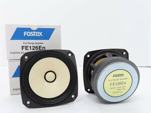 ■□【未使用】FOSTEX FE126En 8Ω スピーカーユニットペア フォステックス 元箱付□■021012003m□■