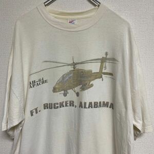 レア 90s USA製 ビンテージ ヴィンテージ Tシャツ tee アメリカ製 古着 オールド ミリタリー ヘリコプター ストリート バンド アート 映画