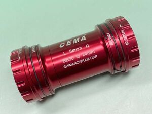 CEMA BB30 to 24mm アクスル24mm セラミックベアリング BB3024 BB ボトムブラケット シーマ 0119R2303/520