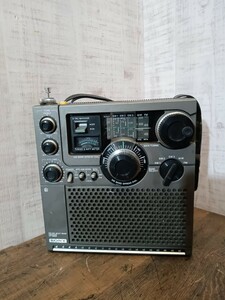 SONY ソニー　ICF-5900 スカイセンサー FM AM SW 当時物 昭和レトロ　バンドラジオ　ジャンク