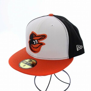 ニューエラ NEW ERA 59FIFTY MLBオンフィールド ボルティモア・オリオールズ ホーム ベースボールキャップ 野球帽 8 63.5cm