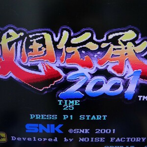 MVS　戦国伝承2001　SNK　NEOGEO　ROM　動作確認済み　