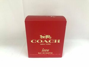 送料無料 未使用品 COACH コーチ 香水 LOVE ラブ オードパルファム 30ml レディース 香水