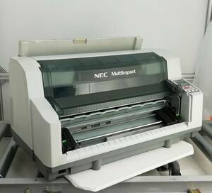 NEC MultiImpact 700XEN PR-D700XEN ドットインパクト プリンター 通電確認OK 中古インクリボン付き 即日発送 一週間返品保証【H24031112】