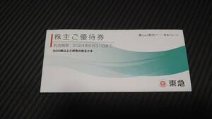 ☆東急電鉄 株主ご優待券 冊子 2冊セット/2024.5.31まで/株主優待券/送料無料☆ 