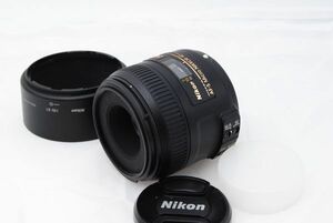 新品級 ★Nikon AF-S DX Micro NIKKOR 40mm f/2.8G 単焦点マイクロレンズ ニコンDXフォーマッ ★ 20240107_B005C6D5QS