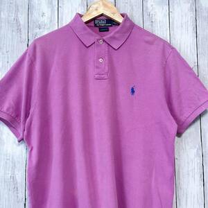 ラルフローレン POLO Ralph Lauren Polo ポロシャツ 半袖シャツ メンズ ワンポイント Lサイズ 2-129