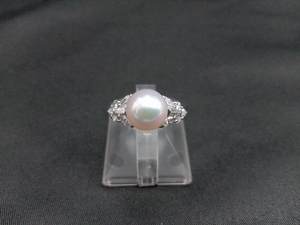 美品 Pt900 ダイヤ 0.57ct リング 10号 5.8g プラチナリング 店舗受取可