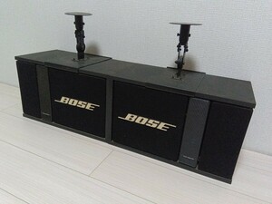 【音出し確認済み】 BOSE 301 MUSIC MONITOR II スピーカー ペア　ボーズ 301MMII 天吊り ブラケット付き オーディオ 音響機器