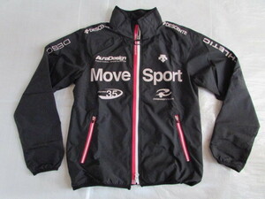 ウイメンズ DESCENTE Move Sport USED きれい EKS+ ウインドブレーカー ジャケット レディース Mサイズ デサント DAT-3982W ムーブスポーツ