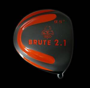 最高初速！ルール適合品 ブルートゴルフ/BRUTE　GOLF最新ドラコン用ヘッド BRUTE 2.1 ロフト角 ４度