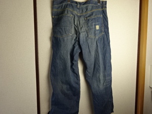 ＵＳＥＤ美品☆Abercrombie&Fitch☆ヴィンテージ風ダメージ加工デニムPANT☆サイズ３４♪