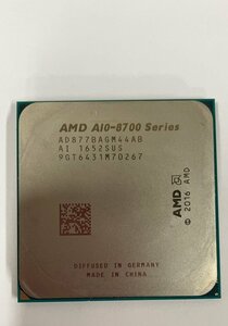 【中古動作品】AMD CPU A10 シリーズ A10 8700 シリーズ A10-8700 A10-8770 3.5GHz 65W AD877BAGM44AB AM4CPU 送料無料★初期保障有