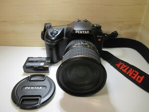 ☆PENTAX デジタル一眼カメラ smc DA 1:2.8 16-50 77㎜レンズセット(K20D-W)1460万画素 難あり⑬!!