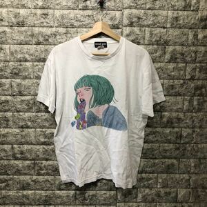 mud pie 半袖Tシャツ Tシャツ Tee カットソー 半袖シャツ 嗚咽Tシャツ レディース Tシャツ トップス 白 プリントTシャツ レディースLサイズ