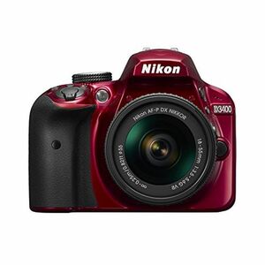 Nikon デジタル一眼レフカメラ D3400 AF-P 18-55 VR レンズキット レッド D3400LKRD