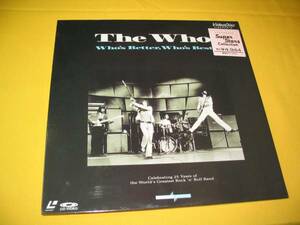 ＬＤ．Ｔｈｅ　Ｗｈｏ．ザ・フーズ・ベター・フーズ・ベスト新品