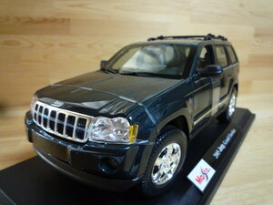 マイスト1/18◆2005　ジープ グランド　チェロキー◆2005　Jeep Grand Cherokee 　深緑