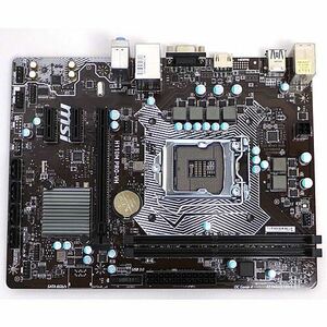 【中古】MSI製 MicroATXマザーボード H110M PRO-VH LGA1151 [管理:1050004203]