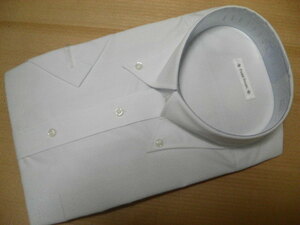 サイズ ４４-半袖＊PURE BASIC＊Yシャツ 形態安定加工