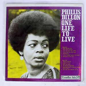 PHYLLIS DILLON/ONE LIFE TO LIVE/TREASURE ISLE DSK3548 LP