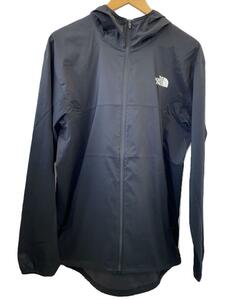 THE NORTH FACE◆ES ANYTIME WIND HOODIE_ES エニータイムウインドフーディ/XL/ナイロン/BLK