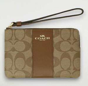 《セール中！》プレゼントにおすすめ！ 《正規品》 COACHポーチ《型番》58035 IME74