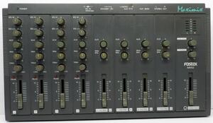 Fostex フォステクス Maximix マキシミックス MIXER ミキサー MN12 12chアナログ 中古